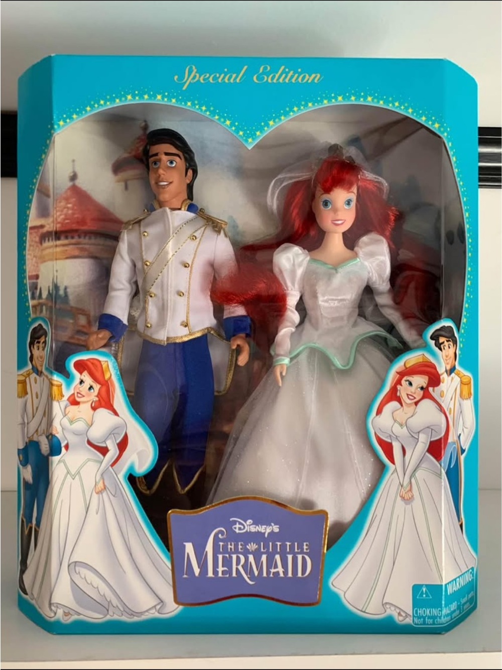 Disney Theme Park Exclusive Little Mermaid Doll Set